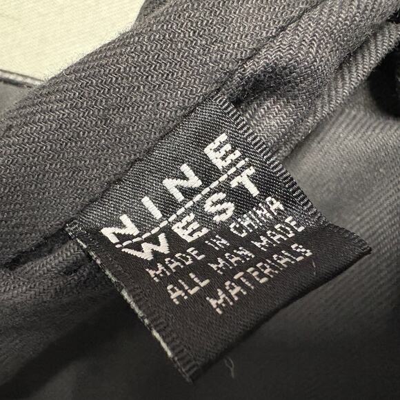 Y2K NINE‎ WEST Women's Black Hobo Shoulder Bag - Picture 5 of 16